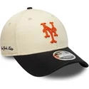 sapkak-ivelt-bezs-snapback-9forty-m-crown-side-script-new-york-mets-mlb-new-era