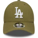 gorra-curva-verde-snapback-9forty-m-crown-linen-de-los-angeles-dodgers-mlb-de-new-era