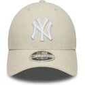 cap-ivelt-bezhov-snapbek-9forty-m-crown-linen-new-york-yankees-mlb-new-era