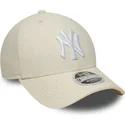 cap-ivelt-bezhov-snapbek-9forty-m-crown-linen-new-york-yankees-mlb-new-era