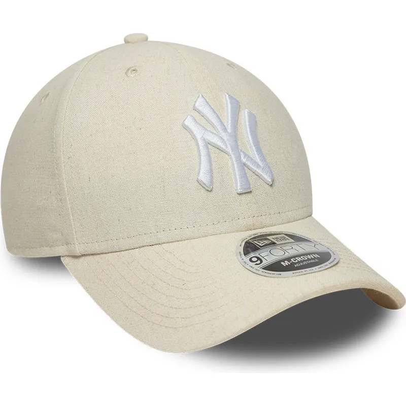 cap-ivelt-bezhov-snapbek-9forty-m-crown-linen-new-york-yankees-mlb-new-era