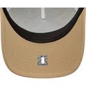 trucker-cap-beige-9forty-m-crown-a-frame-der-los-angeles-lakers-nba-von-new-era