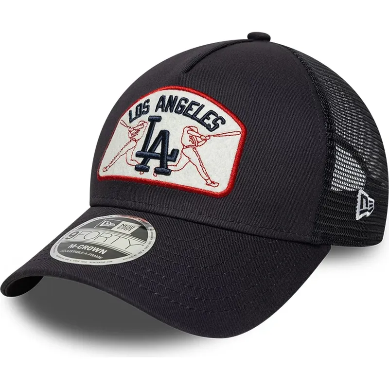 sapkak-ivelt-sotetkek-snapback-9forty-m-crown-a-frame-los-angeles-dodgers-mlb-new-era