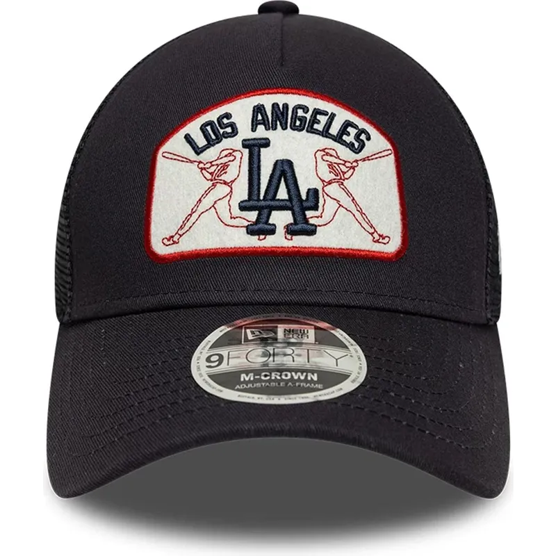 gorra-trucker-azul-marino-9forty-m-crown-a-frame-de-los-angeles-dodgers-mlb-de-new-era