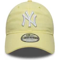 ljusgul-bojd-justerbar-keps-9twenty-league-essential-fran-new-york-yankees-mlb-av-new-era