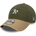 sapkak-ivelt-tobbszinu-allithato-9twenty-mini-washed-contrast-oakland-athletics-mlb-new-era