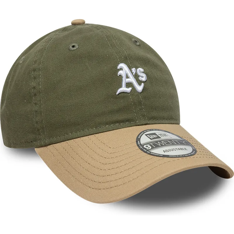 sapkak-ivelt-tobbszinu-allithato-9twenty-mini-washed-contrast-oakland-athletics-mlb-new-era