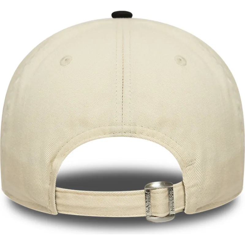 gorra-curva-beige-y-negra-ajustable-9twenty-wash-distress-a-frame-de-new-era