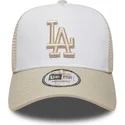 cap-ivelt-bezhov-snapbek-a-frame-league-essential-los-angeles-dodgers-mlb-new-era