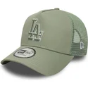 gorra-trucker-verde-con-logo-verde-a-frame-outline-de-los-angeles-dodgers-mlb-de-new-era