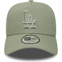 gorra-trucker-verde-con-logo-verde-a-frame-outline-de-los-angeles-dodgers-mlb-de-new-era