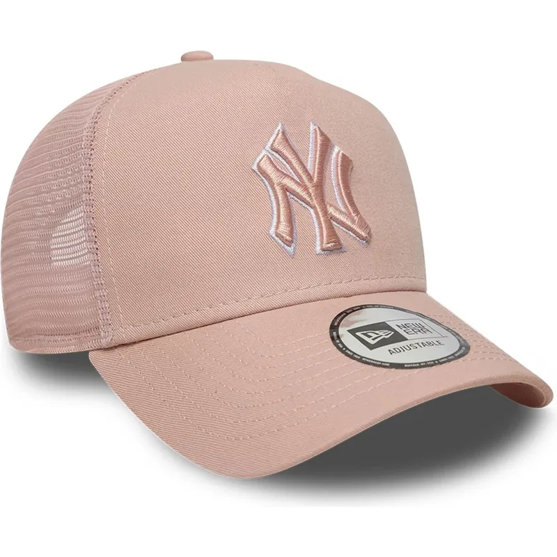 new-era-pink-logo-a-frame-outline-new-york-yankees-mlb-pink-trucker-hat