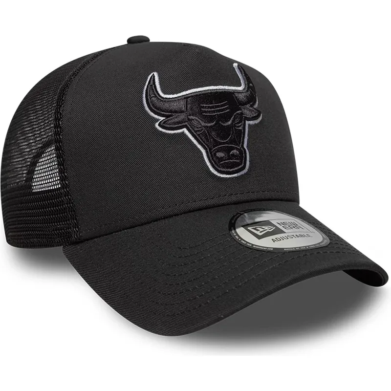 sapkak-ivelt-fekete-snapback-a-frame-outline-chicago-bulls-nba-new-era