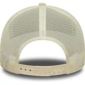 trucker-cap-beige-a-frame-denim-leather-patch-von-new-era