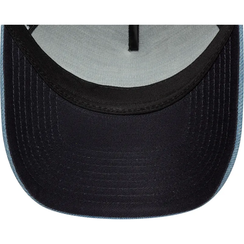 bla-trucker-keps-a-frame-denim-leather-patch-fran-new-era