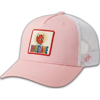 Sapkák ívelt rózsaszín snapback The Trucker Childhood Fun The Homenage