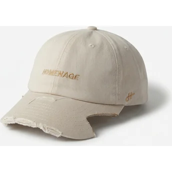 Beige verstellbare Curved Cap Haute Merchandising The 90s von Homenage