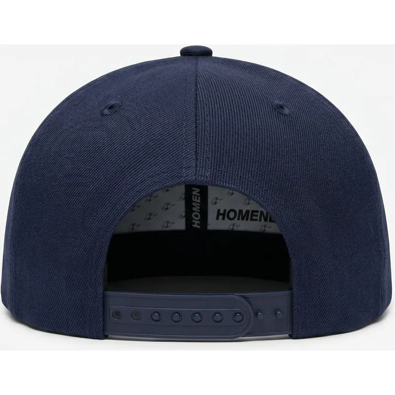 platt-keps-marinbla-snapback-game-sport-the-snap-fran-homenage