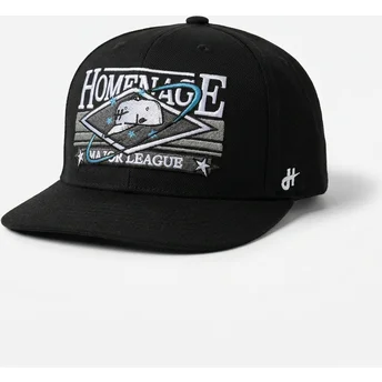 Gorra plana negra snapback Game Sport The Snap de Homenage