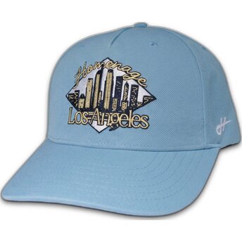 Sapkák ívelt kék snapback LASKY Skylines The Retro Homenage