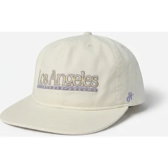 Gorra plana crema snapback Angeles Skylines The Snap de Homenage