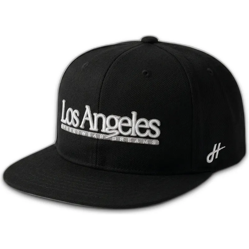 sapkak-lapos-fekete-snapback-los-angeles-skylines-the-snap-homenage