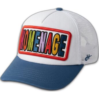 Sapkák ívelt kék snapback The Trucker Childhood Fun The Homenage