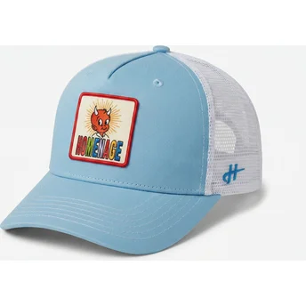 Homenage Childhood Fun The Trucker Light Blue Trucker Hat