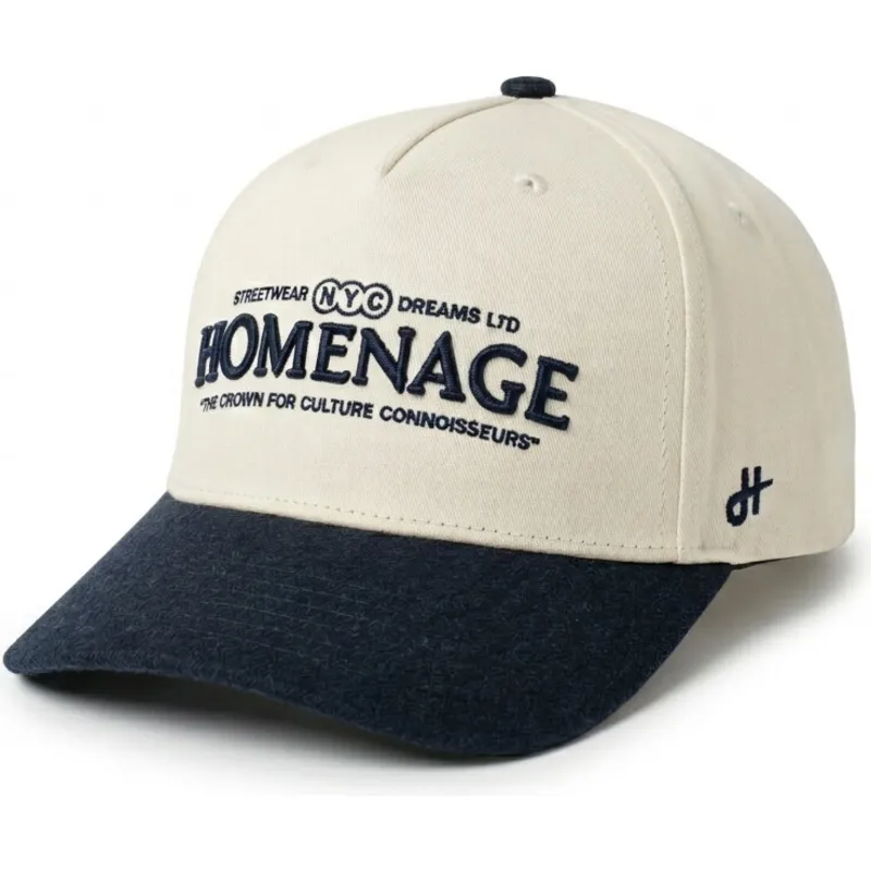 gebogene-beige-und-marineblaue-snapback-kappe-liberty-sport-the-retro-von-homenage