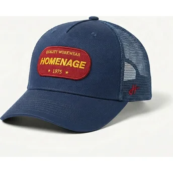 Homenage Work 1975 Workwear The Trucker Navy Blue Trucker Hat