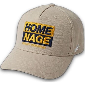 Sapkák ívelt bézs snapback Decker Workwear The Retro Homenage
