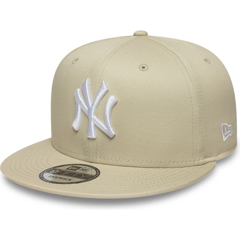 sapkak-lapos-bezs-snapback-9fifty-league-essential-new-york-yankees-mlb-new-era