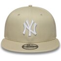 sapkak-lapos-bezs-snapback-9fifty-league-essential-new-york-yankees-mlb-new-era