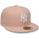 sapkak-lapos-rozsaszin-illesztett-59fifty-league-essential-new-york-yankees-mlb-new-era