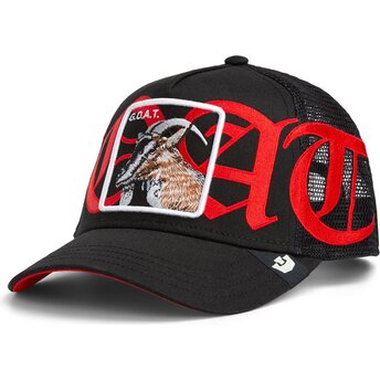 Sapkák ívelt fekete snapback Old English Goat The Farm Goorin Bros.