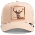 sapkak-ivelt-bezs-snapback-blur-stag-the-farm-goorin-bros