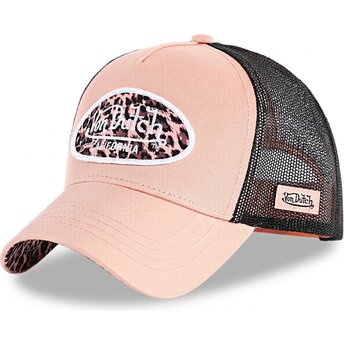 Trucker-Cap rosa und Leopard LOLE von Von Dutch