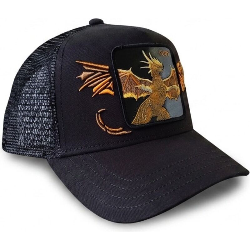 gorra-trucker-negra-dragon-wings-fury-the-farm-de-goorin-bros