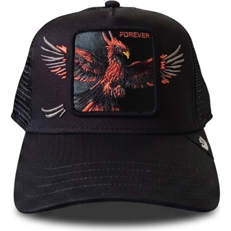 schwarze-trucker-kappe-fenix-wings-forever-the-farm-von-goorin-bros