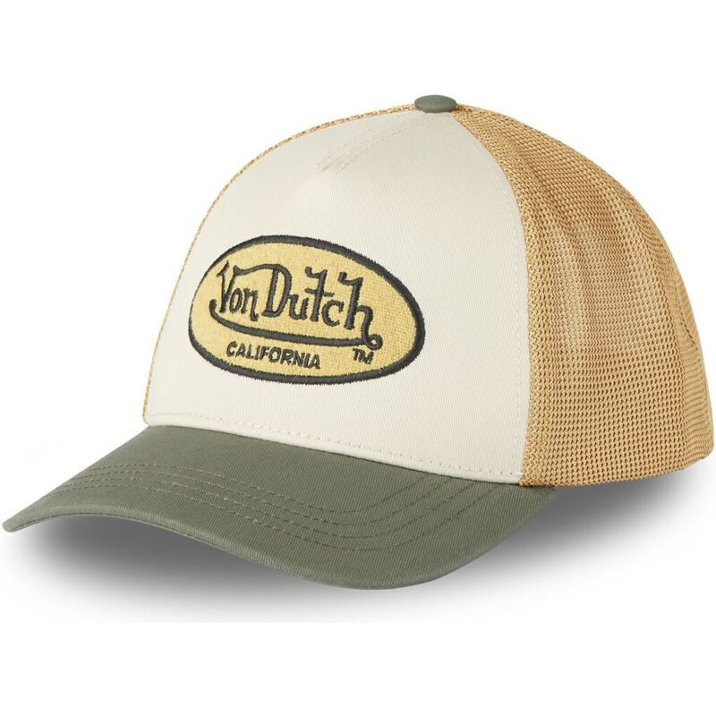 von-dutch-terry12-brown-and-green-trucker-hat von-dutch-terry12-brown-and-green-trucker-hat