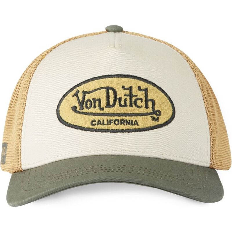 von-dutch-terry12-brown-and-green-trucker-hat von-dutch-terry12-brown-and-green-trucker-hat