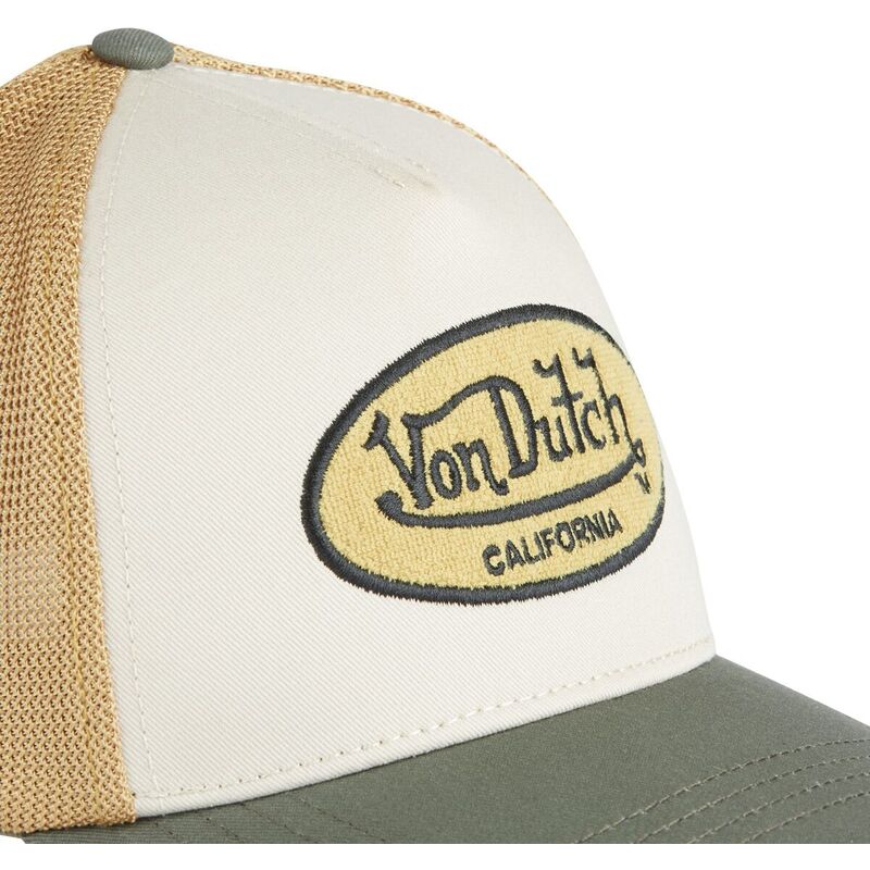 von-dutch-terry12-brown-and-green-trucker-hat von-dutch-terry12-brown-and-green-trucker-hat