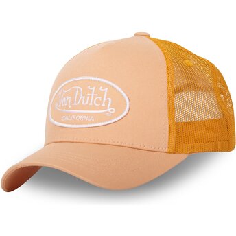 Sapkák ívelt narancssárga snapback gyereknek LOF B6C Von Dutch
