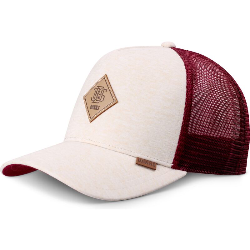 gorra-trucker-beige-y-roja-hft-colourmelange-de-djinns