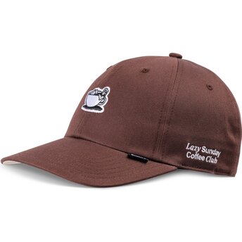 Djinns Curved Brim Guy in a Cup Brown Adjustable Cap