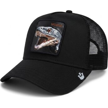 Trucker-Cap schwarz Schlange The Vicious Snake Core Combo The Farm von Goorin Bros.