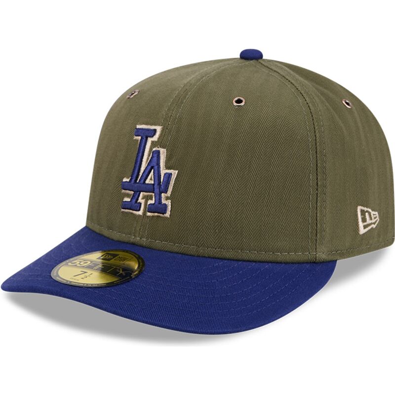 new-era-curved-brim-59fifty-pre-curved-american-herringbone-los-angeles-dodgers-mlb-green-fitted-cap