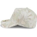 new-era-curved-brim-59forty-a-frame-leafy-palm-beige-fitted-cap
