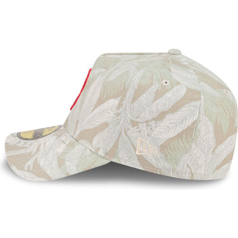 gorra-curva-beige-ajustada-59forty-a-frame-leafy-palm-de-boston-red-sox-mlb-de-new-era