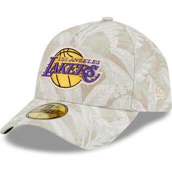 Cap ívelt бежов регулиран 59FORTY A Frame Leafy Palm Los Angeles Lakers NBA New Era